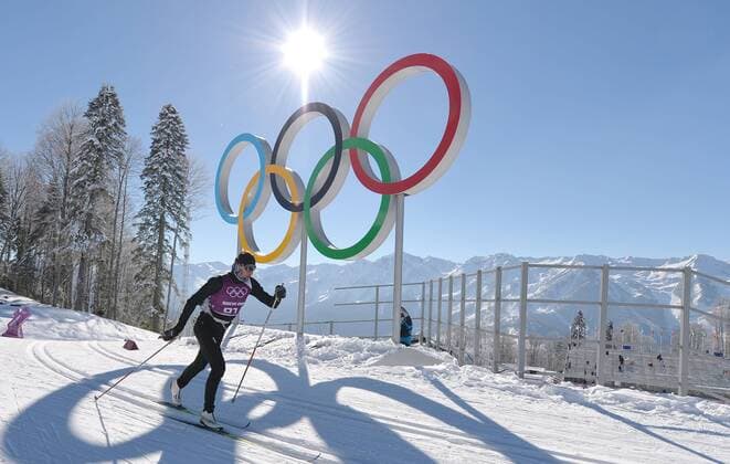 05 02 2014 RUSSIA KRASNAJA POLYANA CROSS COUNTRY SKIING LAURA CENTER WINTER OLIMPICS IN SOCHI 2014 TRAINING POLISH SKI TEAM NZ JUSTYNA KOWALCZYK  JAG050214_051