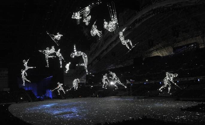07-02-2014 ALGEMEEN: XXII OLYMPIC WINTER GAMES SOCHI: OPENING CEREMONY SOCHI Overzicht Foto: Sander Chamid xVIxxIVx 2069047