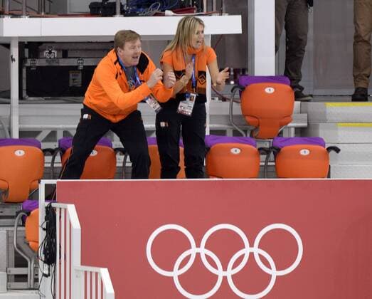 09-02-2014 XXII OLYMPIC WINTER GAMES SOCHI: König Willem Alexander, Königin Maxima xVIxxIVx 2078073