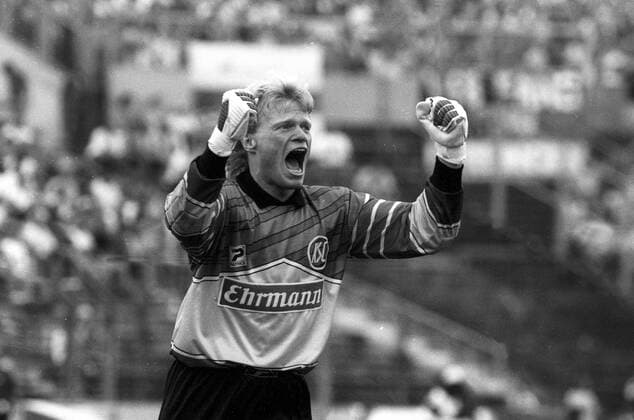 Torwart Oliver Kahn (Karlsruher SC)