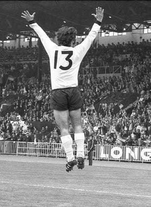Deutsche Nationalmannschaft Gerd Müller 18.06.1972