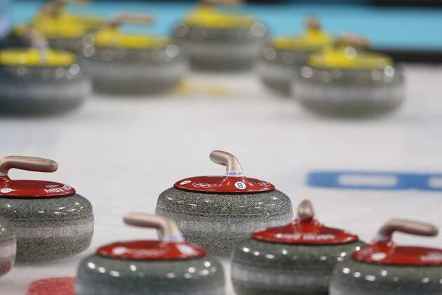 typical during semi-final SWE-SUI at 2014 Olympic Winter Games in Sochi; 19 02 2014 -