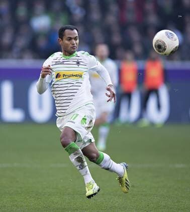 Mönchengladbach, 22.02.2014, Borussia Park Raffael (BMG) VfL Borussia Mönchengladbach - TSG Hoffenheim
