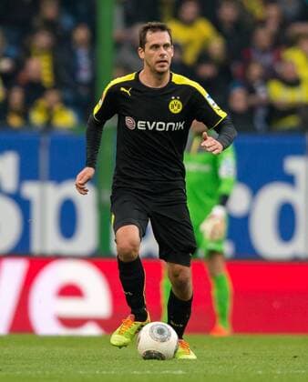 22. Februar 2014: Hamburg, Imtech-Arena: Fussball 1. Bundesliga, 22. Spieltag: Hamburger SV - Borussia Dortmund: Dortmunds Manuel Friedrich am Ball.