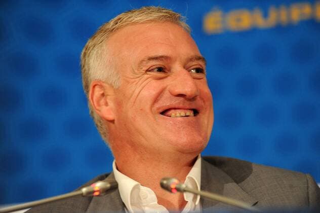 Trainer Didier Deschamps (Frankreich) - FFF Pressekonferenz - 27 02 2014 NLeGouic FEP Panoramic 