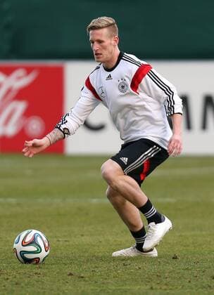 Stuttgart Fußball Nationalmannschaft Deutschland Training, Andre Hahn