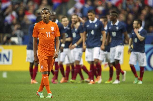 Jean-Paul Boëtius of Holland during the International friendly match between France and Netherlands on March 5, 2014 at Stade France in Paris, France. France v Netherlands International Friendly 2013 2014 xVIxxIVx 2154096