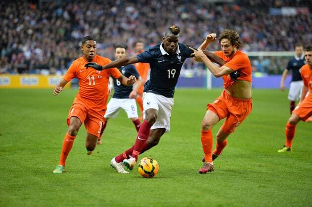 Paul Pogba (fra) FOOTBALL : France vs Pays Bas - match amical - 05 03 2014 AnthonyBIBARD FEP Panoramic 