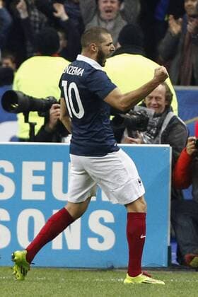 Karim Benzema (France) FOOTBALL : France vs Pays Bas - Match Amical - 05 03 2014 GwendolineLeGoff Panoramic 