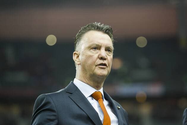 Coach Louis Van Gaal ( Trainer NED) -- Frankreich vs Niederlande - Testspiel - 05 03 2014 GwendolineLeGoff Panoramic 
