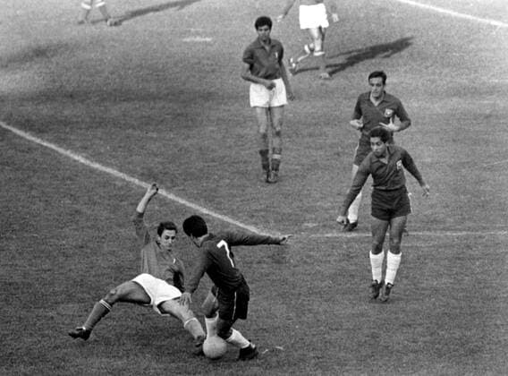 Fußball-Weltmeisterschaft 1962 Chile - Italien 2:0 02.06.1962 Spielszene HM