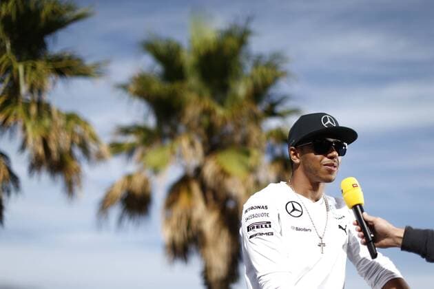 Motorsports: FIA Formula One World Championship 2014, Grand Prix of Australia, 44 Lewis Hamilton (GBR, Mercedes AMG Petronas F1 Team), xHOCHxZWEIx