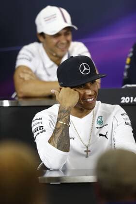 Motorsports: FIA Formula One World Championship 2014, Grand Prix of Australia, 44 Lewis Hamilton (GBR, Mercedes AMG Petronas F1 Team), xHOCHxZWEIx