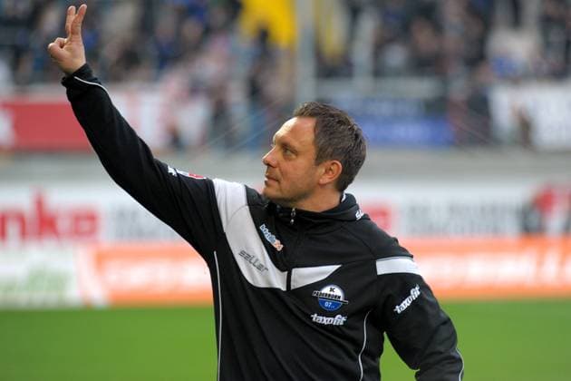 14-03-2014 pmk MV107574 Fussball Herren 2.Bundesliga Saison 2013 2014 SC Paderborn Andre BREITENREITER -Trainer- Paderborn