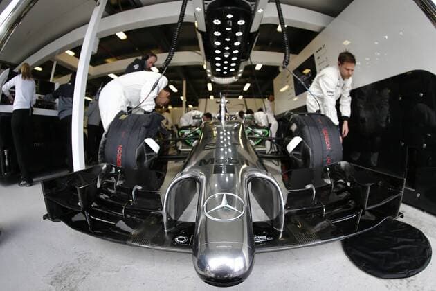 Motorsports: FIA Formula One World Championship 2014, Grand Prix of Australia, 22 Jenson Button (GBR, McLaren Mercedes), xHOCHxZWEIx