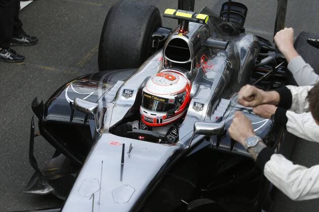 Motorsports: FIA Formula One World Championship 2014, Grand Prix of Australia, 20 Kevin Magnussen (DEN, McLaren Mercedes), xHOCHxZWEIx