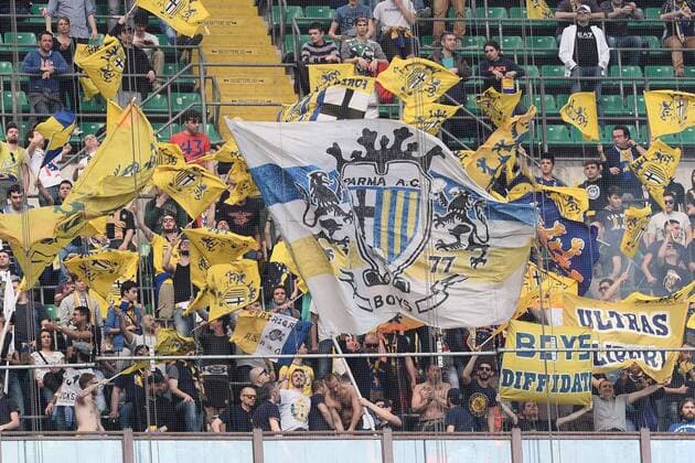 Mg Milano 16 03 2014 - campionato di calcio serie A FC Parma Fans 
