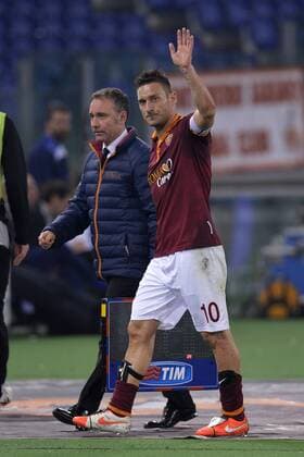 Francesco Totti Roma Roma 17-03-2014 Stadio Olimpico - Football Calcio 2013 2014 Campionato italiano Serie A AS Roma - Udinese Calcio Calcio , reaxstaccioli