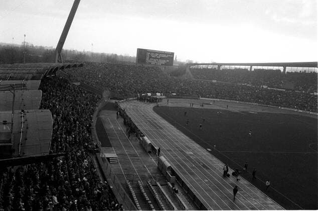 Übersicht Niedersachsenstadion in Hannover, Heimspielstätte von Hannover 96 HM