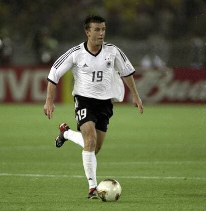 Weltmeisterschaft 2002 Finale: Brasilien - Deutschland 2:0 in Yokohama Bernd Schneider, Aktion HM