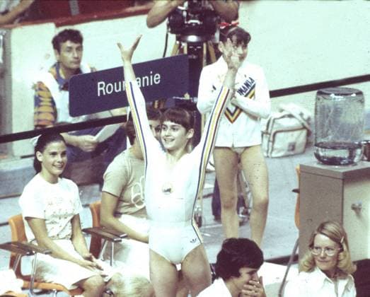 Olympiade 1976 in Montreal: Turnen: Nadia Comaneci HM
