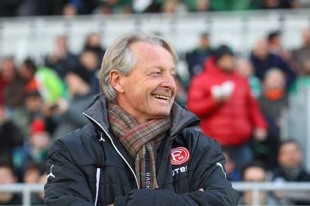 25.03.2014 - Fussball - Saison 2013 2014 - 2. Fussball - Bundesliga - 27. Spieltag: SpVgg Greuther Fürth Fürth - Fortuna Düsseldorf - JüRa - Lorenz-Günther Köstner (Trainer Cheftrainer Fortuna Düsseldorf )