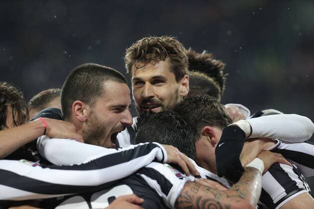 Carlos Tevez Juventus, Goal Celebration Serie A, Juventus Turin - FC Parma MarcoxBertorello