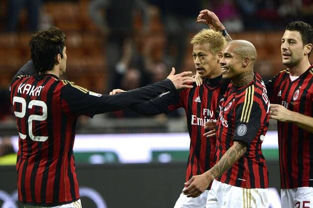 Ricardo Kaka Milan 2-0. Celebration Goal AC Milan - Chievo Verona - giuseppexceleste