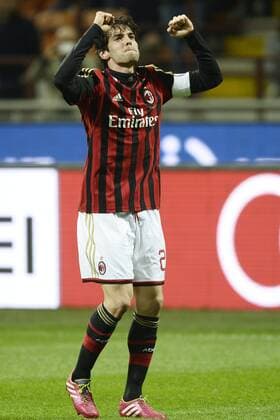 Serie A AC Milan - Chievo Verona - esultanza gol Ricardo Kaka 
