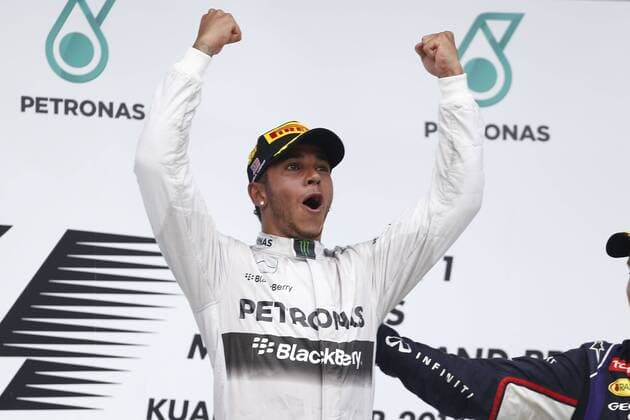 Motorsports: FIA Formula One World Championship 2014, Grand Prix of Malaysia, 44 Lewis Hamilton (GBR, Mercedes AMG Petronas F1 Team), xHOCHxZWEIx