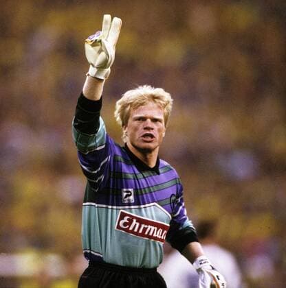Borussia Dortmund - Karlsruher SC 2:1 6.8.1993 Oliver Kahn gestikuliert HM