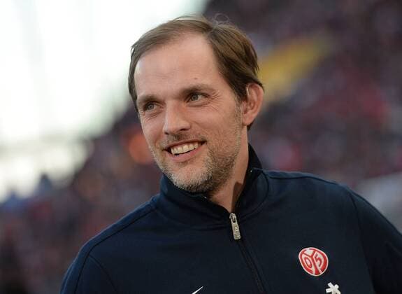 09.03.2014, xjhx, Fussball 1.Bundesliga, 1.FSV Mainz 05 - Hertha BSC Berlin, v.l. Trainer Thomas Tuchel (FSV Mainz 05)