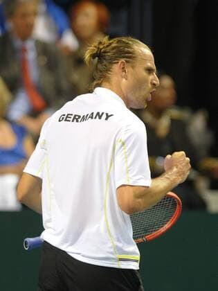 Peter Gojowczyk Tennis, Davis Cup, Frankreich vs Deutschland, Viertelfinale, Weltgruppe, 04.04.2014, Einzel, EP_pfz