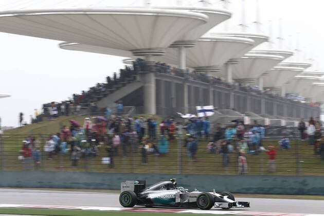 Motorsports: FIA Formula One World Championship 2014, Grand Prix of China, 6 Nico Rosberg (GER, Mercedes AMG Petronas F1 Team), xHOCHxZWEIx