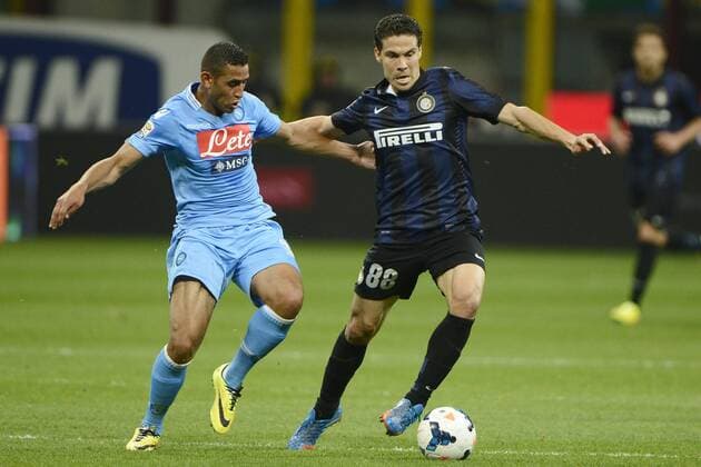 Faouzi Ghoulam Napoli, Hernanes Inter Milano Serie A Inter Mailand - SSC Neapel giuseppexceleste