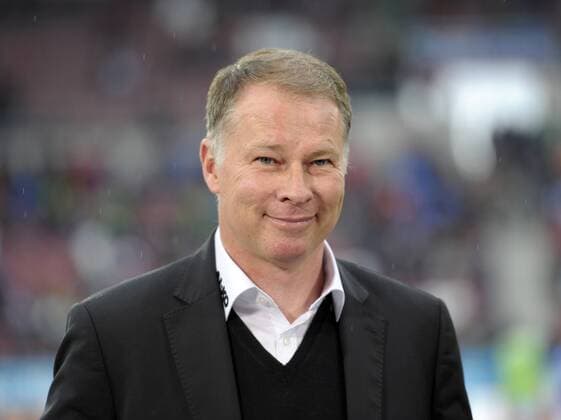 27.04.2014, Fussball 1.Bundesliga 2013 2014, 32.Spieltag, FC Augsburg - Hamburger SV, in der SGL-Arena Augsburg, Geschäftsführer Stefan Reuter (Augsburg). 