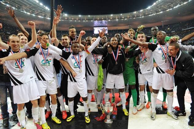 joie Guingamp FOOTBALL : - Guingamp, Champion Coupe de France - Stade Rennes vs EA Guingamp - 03 05 2014 NLeGouicFEP 