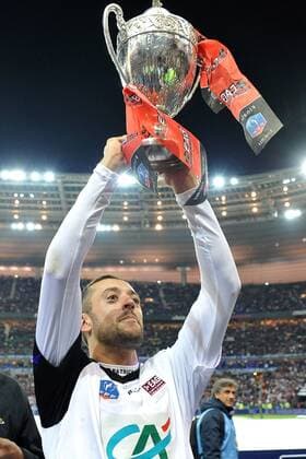 Jonathan Martins Pereira (Guingamp) FOOTBALL : - Guingamp, Champion Coupe de France - Stade Rennes vs EA Guingamp - 03 05 2014 NLeGouicFEP 