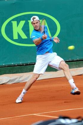 German Julian Reister (129th worldwide) during the Final of the open Tunis. 
