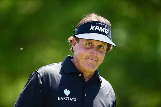 May 4, 2014 - Charlotte, NC, USA - Phil Mickelson along the fourth fairway during the final round of the Wells Fargo Championship at Quail Hollow Club in Charlotte, N.C., on Sunday, May 4, 2014. Wells Fargo Championship - ZUMAm67