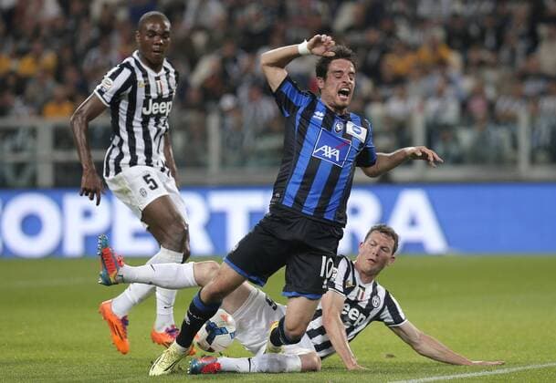 Angelo Ogbonna Juventus, Giacomo Bonaventura Atalanta, Stephan Lichtsteiner Juventus, Serie A, Juventus Turin - Atalanta Bergamo MarcoxBertorello
