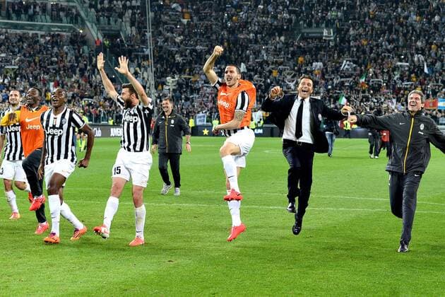 Torino 05 05 2014 - serie A Juventus Turin - Atalanta Bergamo : Antonio Conte 