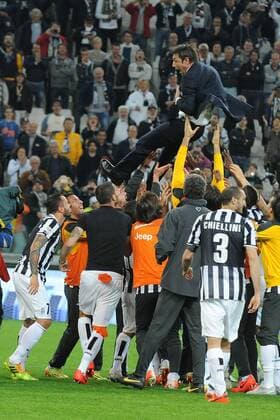 IPP20140506 Football - soccer: Serie A, Juventus Turin - Atalanta Bergamo, ANTONIO CONTE xHOCHxZWEIx xItalyxPhotoxPressx 