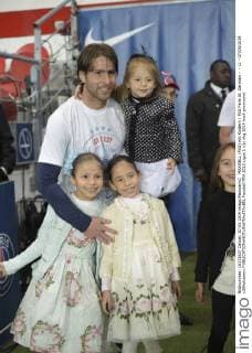 MAXWELL (PSG) mit Kindern PSG Paris St. Germain - - L1 - 07 05 2014 xJBAutissierx 