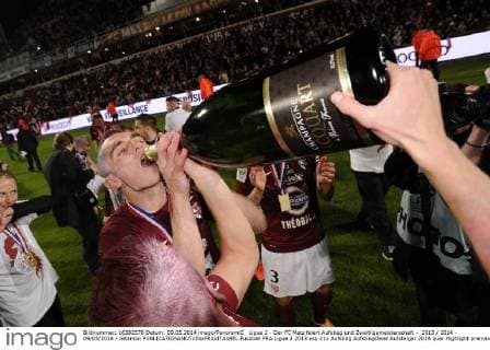 Ligue 2 - Der FC Metz feiert Aufstieg und Zweitligameisterschaft - 2013 2014 - 09 05 2014 - GRamon 