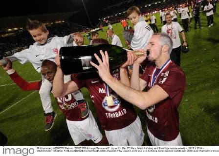 Ligue 2 - Der FC Metz feiert Aufstieg und Zweitligameisterschaft - 2013 2014 - 09 05 2014 - GRamon 