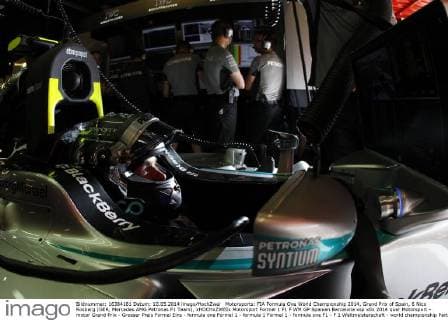 Motorsports: FIA Formula One World Championship 2014, Grand Prix of Spain, 6 Nico Rosberg (GER, Mercedes AMG Petronas F1 Team), xHOCHxZWEIx