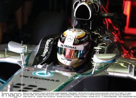 Motorsports: FIA Formula One World Championship 2014, Grand Prix of Spain, 44 Lewis Hamilton (GBR, Mercedes AMG Petronas F1 Team), xHOCHxZWEIx