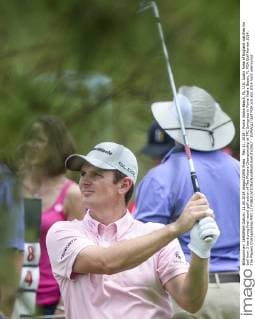 May 11, 2014 - Ponte Vedra Beach, FL, U.S: Justin Rose of England watches his ball from 3 tee during final round golf action of The Players Championship at TPC Sawgrass in Ponte Vedra Beach, FL PGA Golf Herren 2014: The Players Championship MAY 11 - ZUMAcg2
