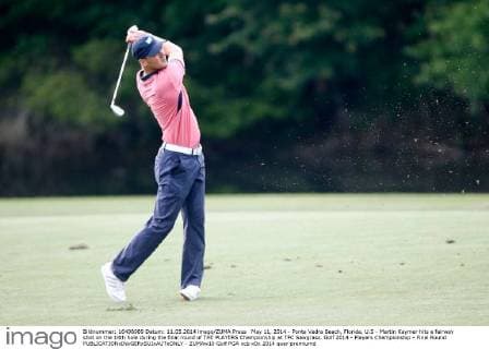 May 11, 2014 - Ponte Vedra Beach, Florida, U.S - Martin Kaymer hits a fairway shot on the 14th hole during the final round of THE PLAYERS Championship at TPC Sawgrass. Golf 2014 - Players Championship - Final Round - ZUMAw10